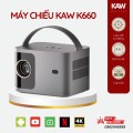 Máy chiếu KAW K660, Lấy nét tự động, Siêu đẹp, Siêu nét 1080p, Độ sáng cao, Sang trọng